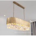 Plafonnier led en cristal moderne pour salon